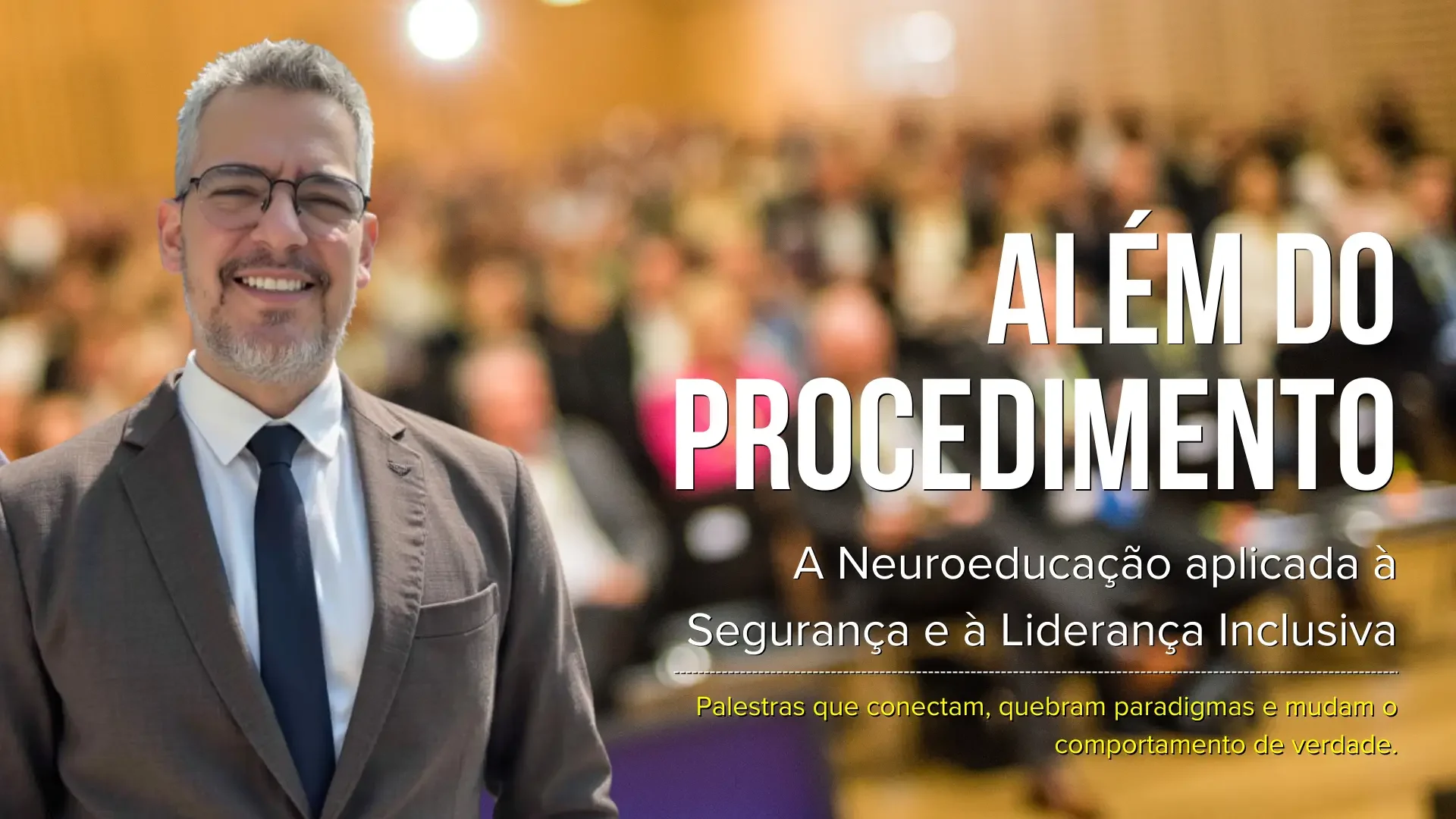 Banner para área de Palestras